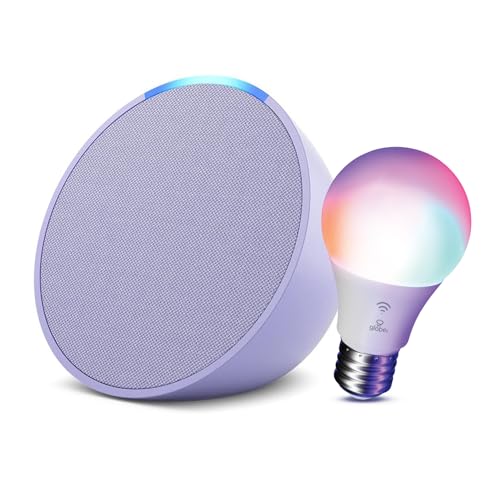 Echo Pop with Globe Electric Smart Color Bulb