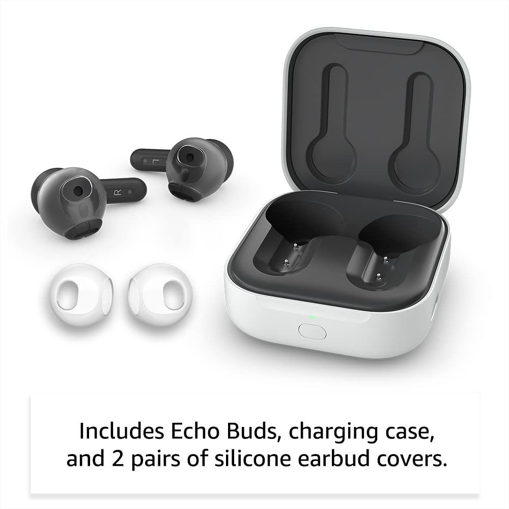 Echo Buds – True Wireless, 20H Battery, Alexa Built-In