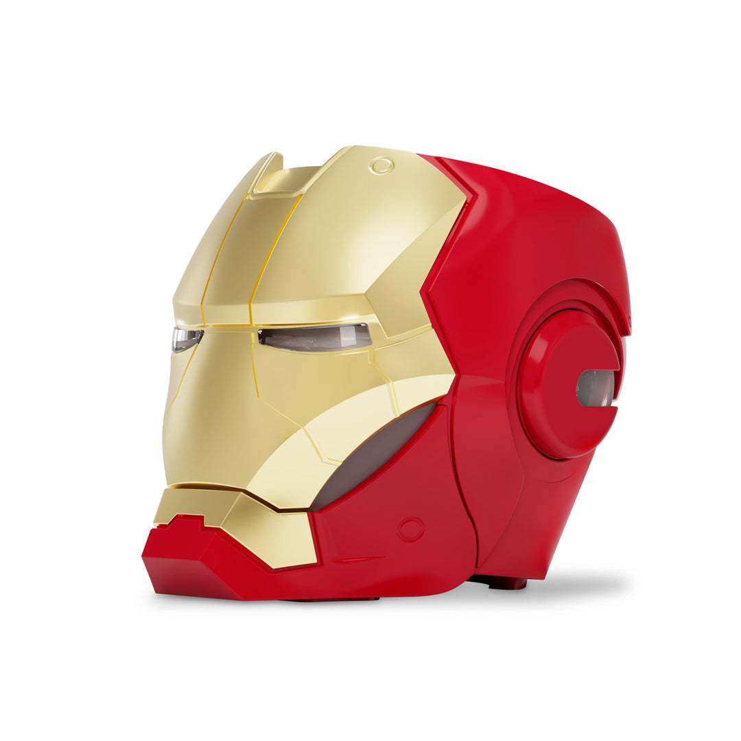 Echo Dot 5th Gen with Marvel Iron Man Stand – Charcoal