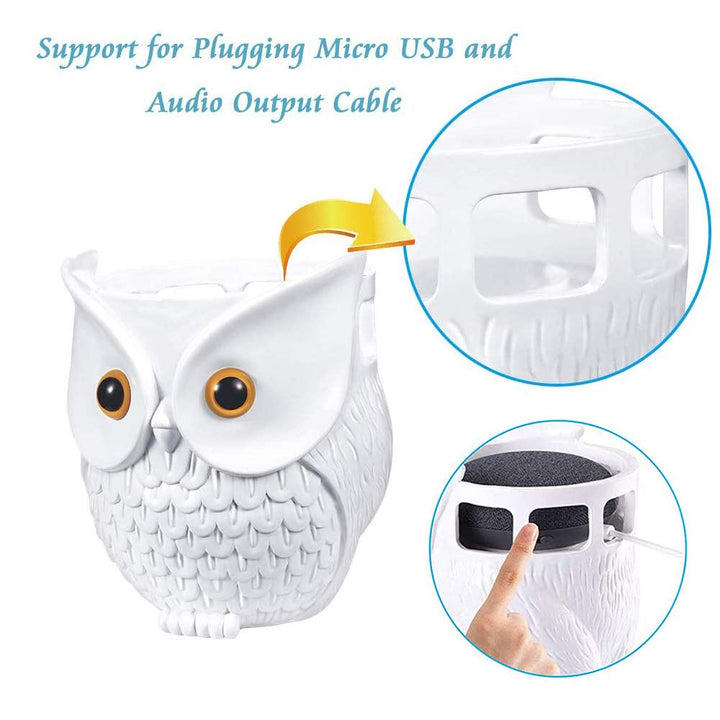 Echo Dot Owl Stand – Holder for 1st-4th Gen & Google Mini