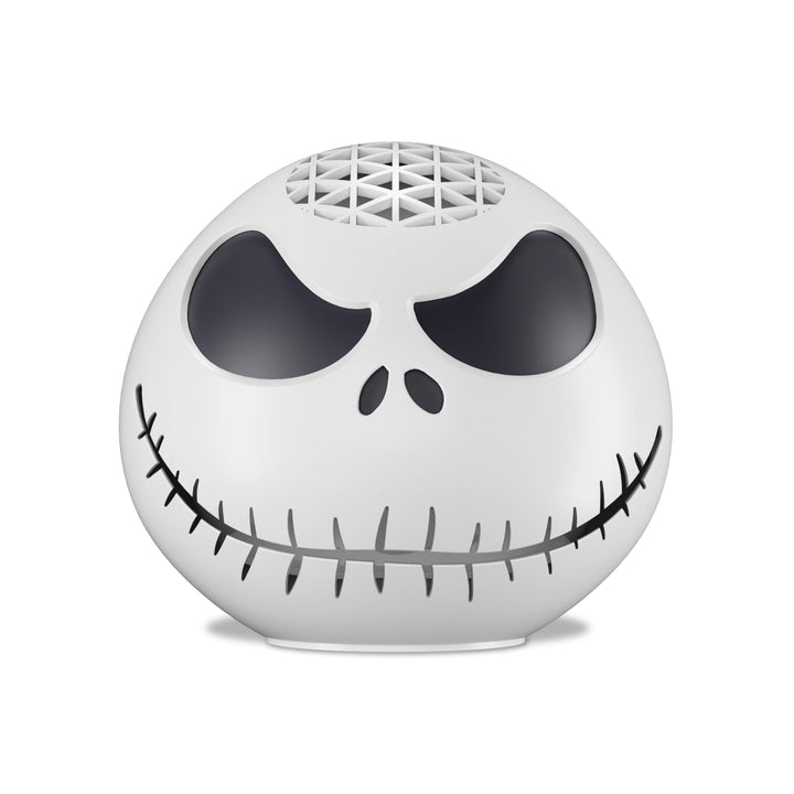 Echo Dot 5th Gen – Glacier White with Jack Skellington Shell